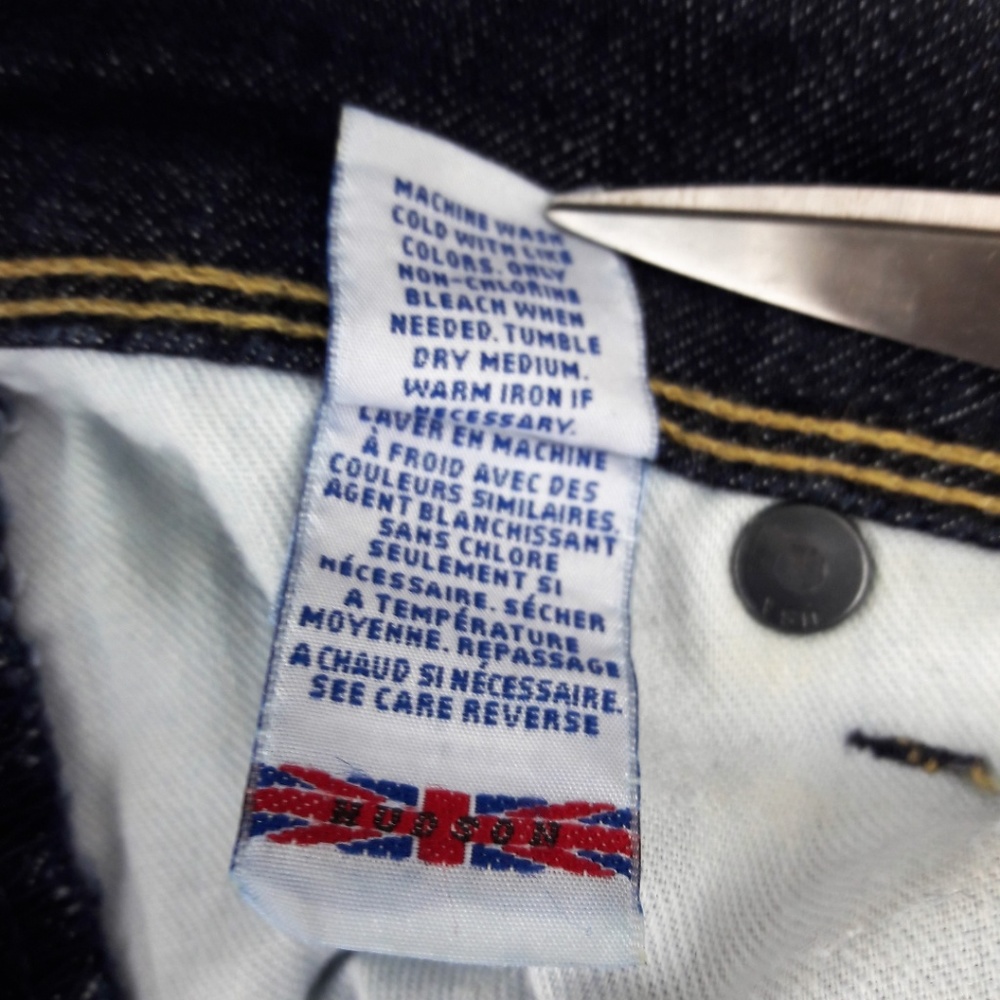 Hudson Jeans Skinny Back Flap Pockets Low Rise USA 24x29 - Picture 7 of 8